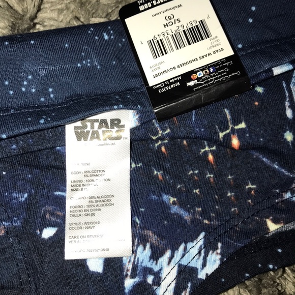 Star Wars Panty Women size Small 5. set of 4 pair - Picture 7 of 8